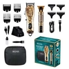 Image de Kit De Tondeuse Sans Fil En Metal Avec Trousse De Voyage Twinbarber Bechek