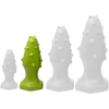 Image de Plug silicone Monster Spike M 12 x 4.5cm Vert