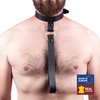 Image de Collier en cuir avec Laisse courte