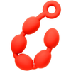 Image de Boules anales en silicone STRETCH EGGS L 47 x 6 cm Rouges rouge