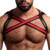Image de Harnais Icaro Noir-Rouge rouge M