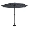 Image de Parasol gris droit rond 27 x 27 m FIGARI