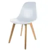 Image de - Chaise scandinave Coque - H. 83 cm - Blanc