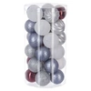 Image de Féérie Lights & Christmas - Kit Décoration pour sapin de Noël - 30 Pièces - Bleu, rouge et blanc