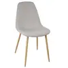 Image de - Chaise design scandinave Roka - Gris clair