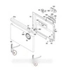 Image de Charniere de porte (x1) pour lave vaisselle rosieres - 92994052