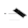Image de Support gris foncé complet pour lave vaisselle arthur martin electrolux faure