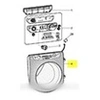 Image de Hublot complet aqgmd149eu/a ha pour lave linge