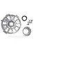 Image de Kit palier dr. ou gauche (cage+roulement+joints+3vis) pour lave linge laden
