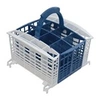 Image de Panier couverts 'bleu satin' avec acces.amovibles pour lave vaisselle