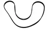 Image de Courroie 1161J5 (54929-22227) Lave-linge 55X2987, THOMSON, VEDETTE, FAGOR, SANGIORGIO, SIEMENS, BOSCH, CRYSTAL, BLOMBERG, MASTERCOOK, BALAY, GORENJE,