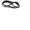 Image de Courroie 1991h6 poly-v pour seche linge indesit - d346636