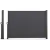 Image de Paravent extérieur rétractable 160 x 300 CM gris anthracite store latéral