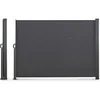Image de Paravent extérieur rétractable 180 x 300 CM gris anthracite store latéral