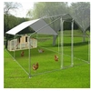 Image de Enclos poulailler 12 m² parc grillagé 4x3 M acier galvanisé