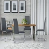 Image de Chaises grises design pour salle à manger MIA