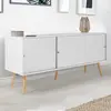 Image de Buffet scandinave bois blanc EFFIE