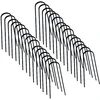 Image de Lot de 30 agrafes pour toile de paillage 10 CM format en U