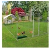 Image de Enclos poulailler 24 m² parc grillagé 8x3 M acier galvanisé