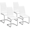 Image de Chaises blanches design pour salle à manger MIA