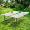 Image de Tables pliantes d'extérieur 180 cm blanche