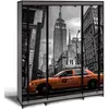 Image de Dressing armoire en tissu imprimé New York