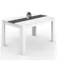 Image de Table a manger fixe sans tiroir 6 personnes rectangulaire en MDF L 140 cm