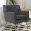 Image de Fauteuil scandinave gris anthracite