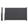 Image de Paravent extérieur rétractable 200 x 400 CM gris anthracite store latéral