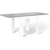Image de Table salle à manger extensible façon béton ciré