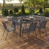 Image de Salon de jardin avec 6 chaises empilables
