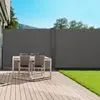 Image de Paravent rétractable double gris anthracite