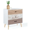 Image de Commode 3 tiroirs BAHIA 75 cm scandinave