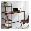 Image de Bureau bibliothèque dayton plateau effet vieilli design industriel