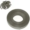 Image de Kit de lamelles occultantes PVC gris clair L.60 M pour panneau grillagé
