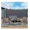 Image de Paravent extérieur rétractable 160 x 500 CM gris anthracite store latéral