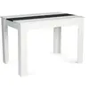 Image de Table a manger fixe sans tiroir 4 personnes rectangulaire en MDF L 110 cm