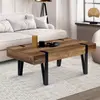 Image de Table basse style industriel 1 tiroir pied épingle