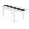 Image de Table a manger extensible sans tiroir en.casa 10 personnes en mdf 140 x 90 cm