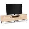Image de Meuble TV 180 cm SEATTLE avec rangements design industriel