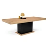Image de Table a manger extensible sans tiroir en.casa 12 personnes en mdf 200 x 90 cm