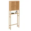 Image de Meuble étagère dessus WC placard bambou BEA