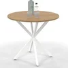 Image de Table a manger fixe sans tiroir 4 personnes rond en Bois