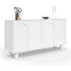 Image de Buffet ARCHIE 160 cm 4 portes design arche blanc