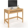 Image de Bureau 1 tiroir EDHEN bois et cannage