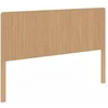 Image de Tête de lit sur pied JULIETTE 160 cm effet lattes tasseau bois
