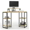Image de Bureau d'angle DETROIT gain de place bureau informatique avec rangements