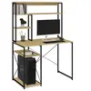 Image de Bureau avec étagères de rangement DETROIT design industriel