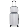 Image de - set de 2 abs alpes-h 4 roues - gris