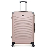 Image de - valise grand format congo 75 cm 4 roues - rose dore